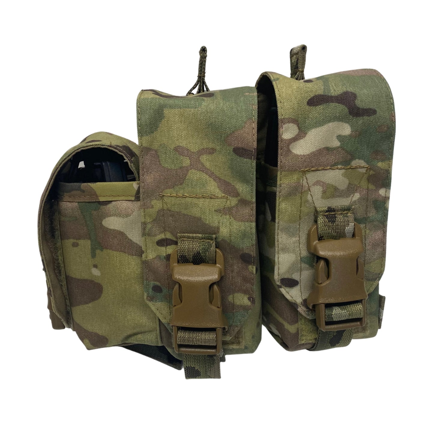 Double Ammo Pouch with quick access mags and Smoke